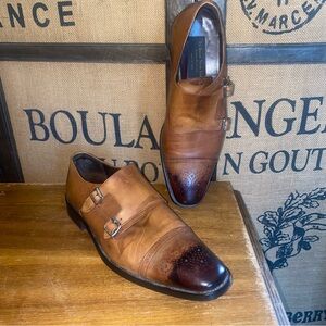 To Boot Men's Double Monk Strap Shoes, 11.5